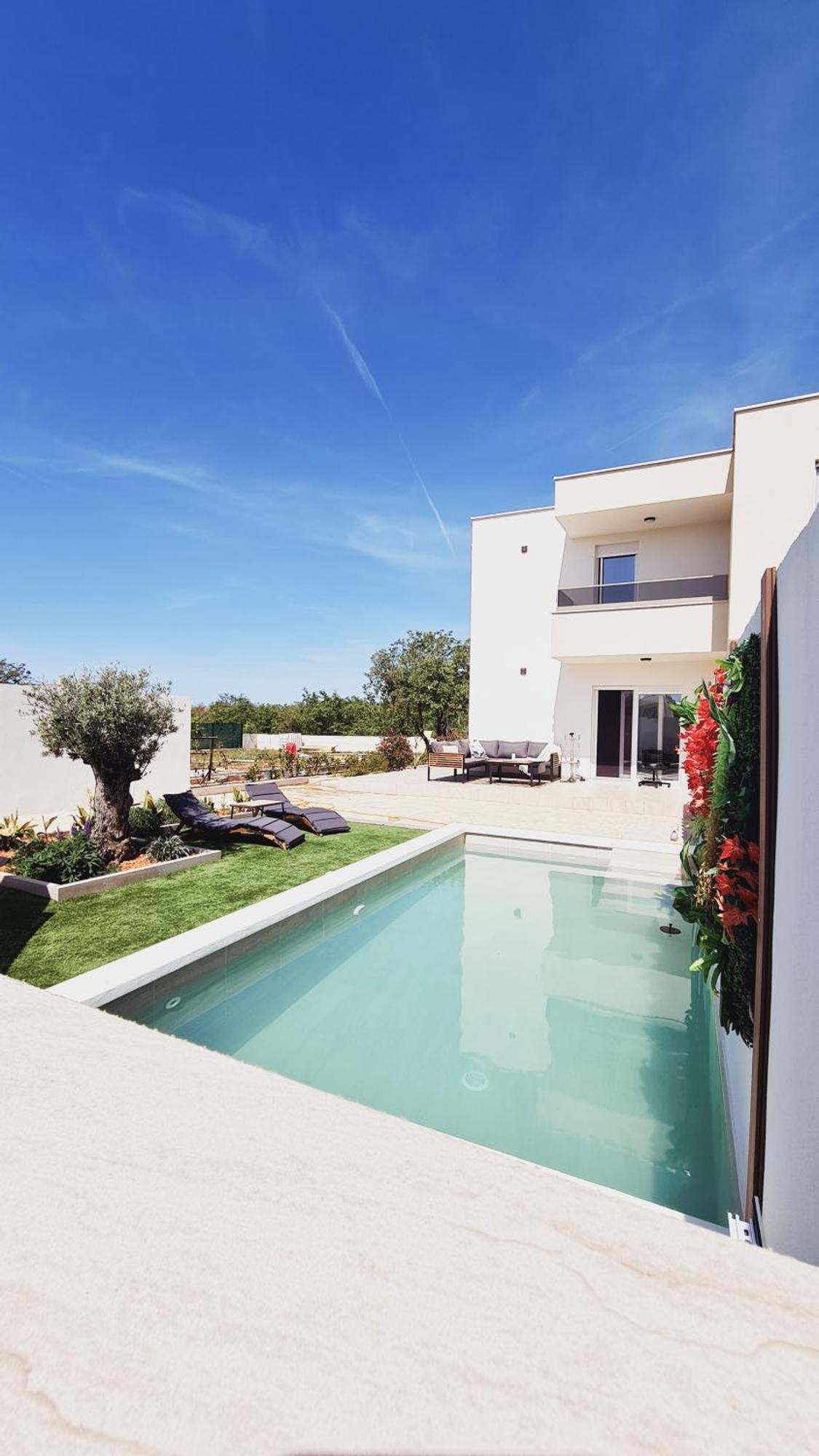 Villa Minerva Zadar Murvica  Eksteriør bilde